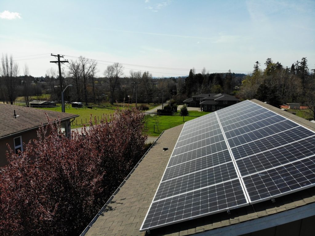 rooftop solar installation Victoria BC