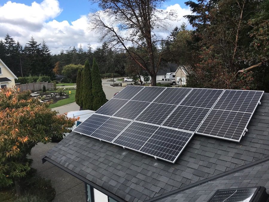 13.05kW Solar Installation in Nanoose Bay BC