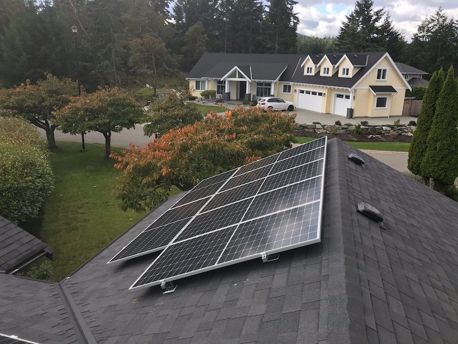 13.05kW Solar Installation in Nanoose Bay BC