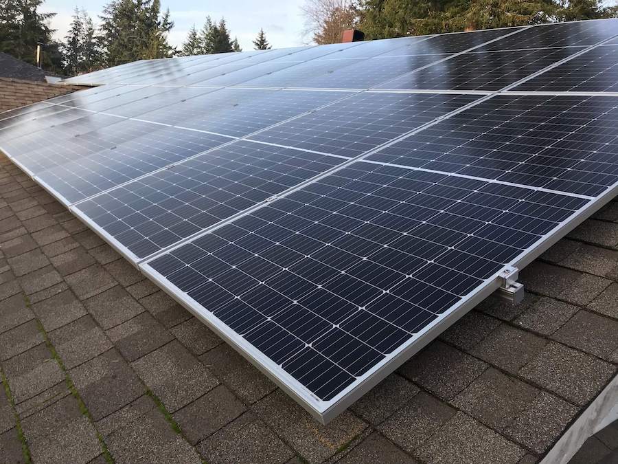 8.7kW Solar Panel Installation in Nanoose Bay BC