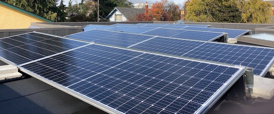 4.62kW Flat Roof Solar Installation in Victoria BC
