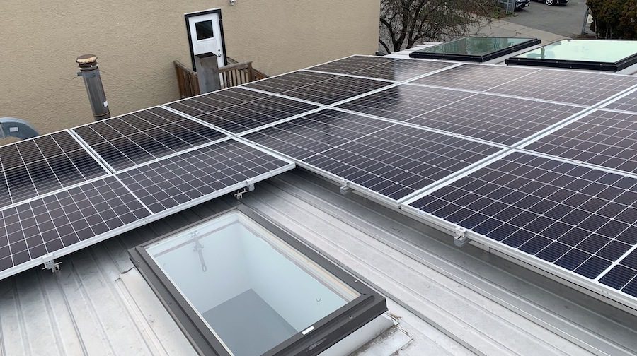 10.68kW Solar Installation at local business in Victoria BC